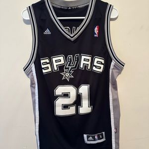 Adidas NBA #21 Tim Duncan Jersey Men’s Small
